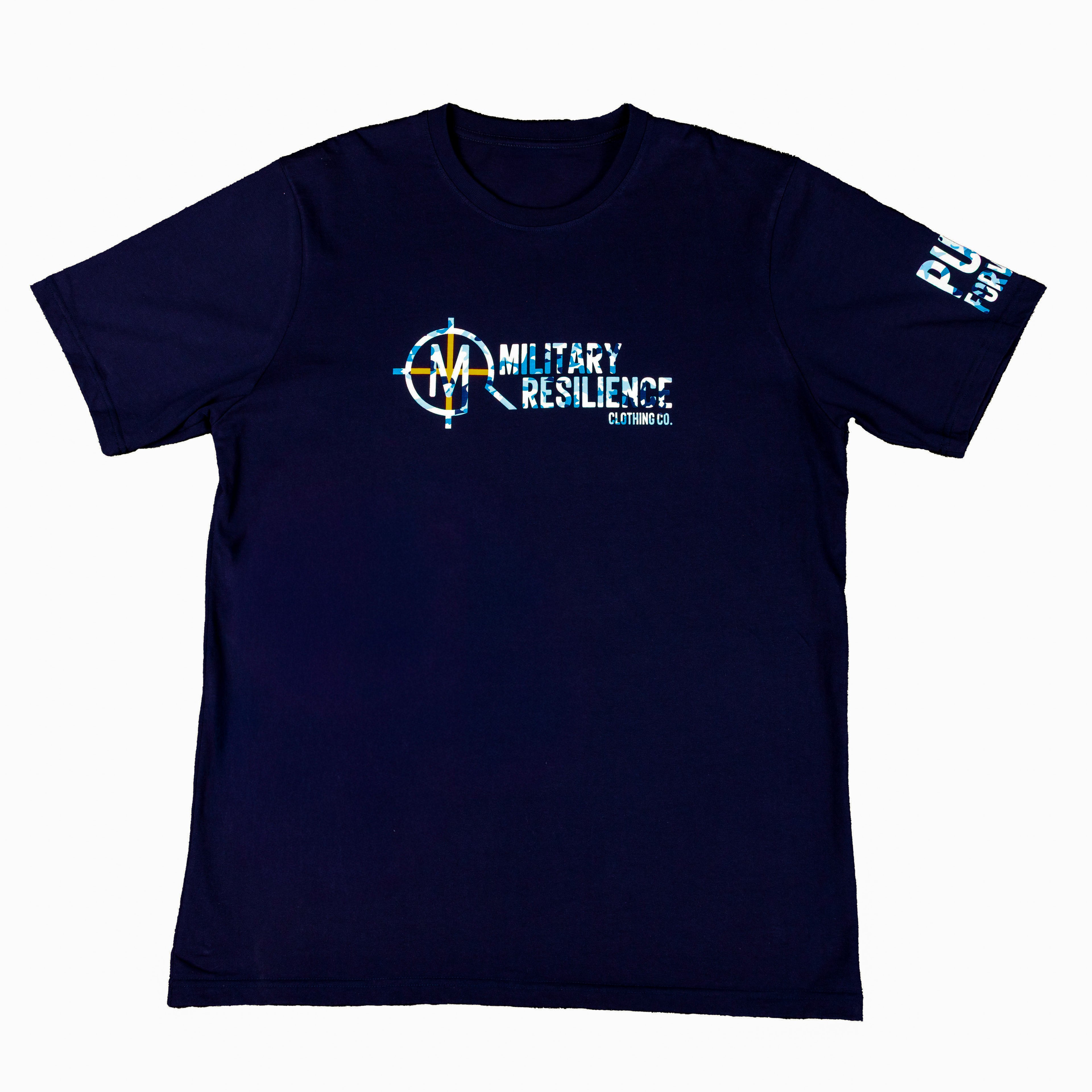 Military Blue T‑Shirt