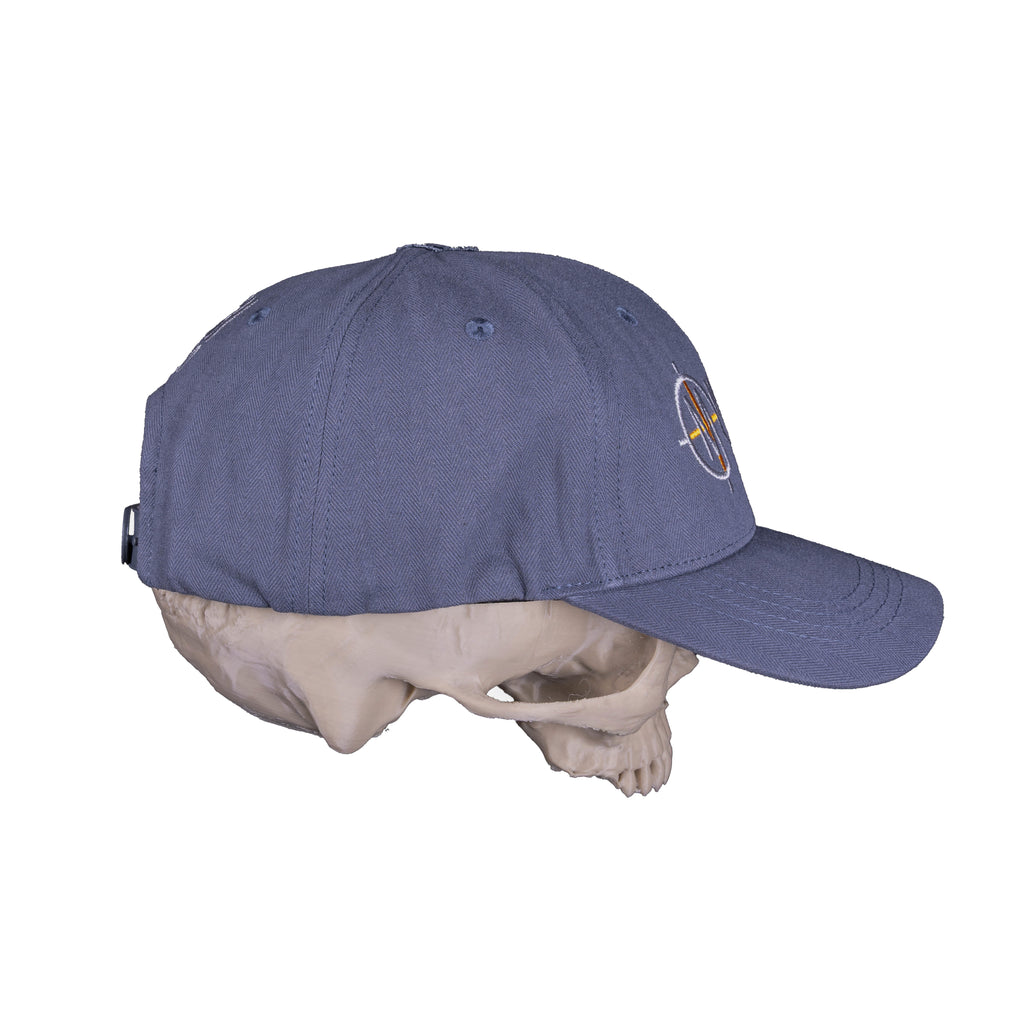 Herringbone Grey Cap