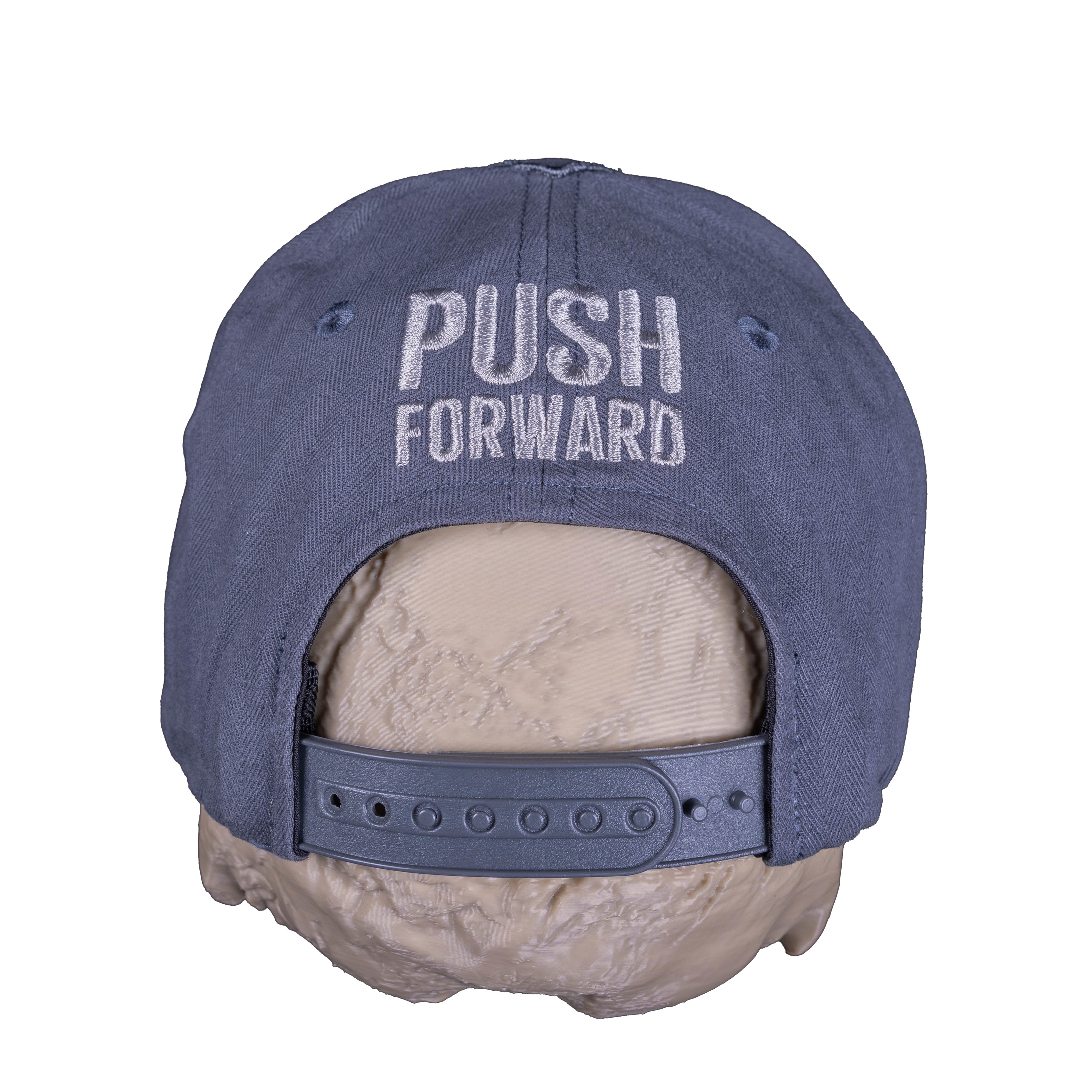 Herringbone Grey Cap