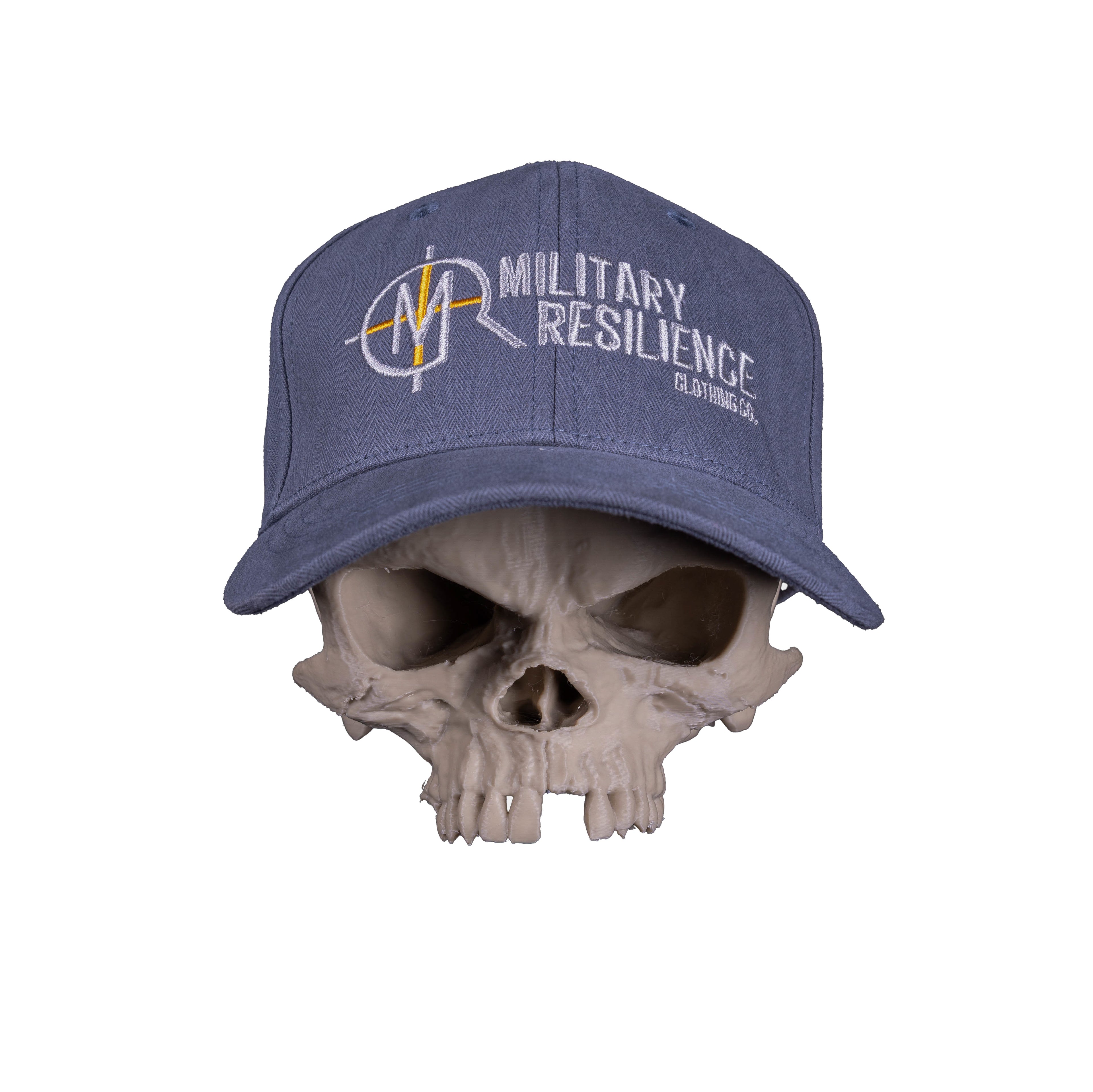 Herringbone Grey Cap